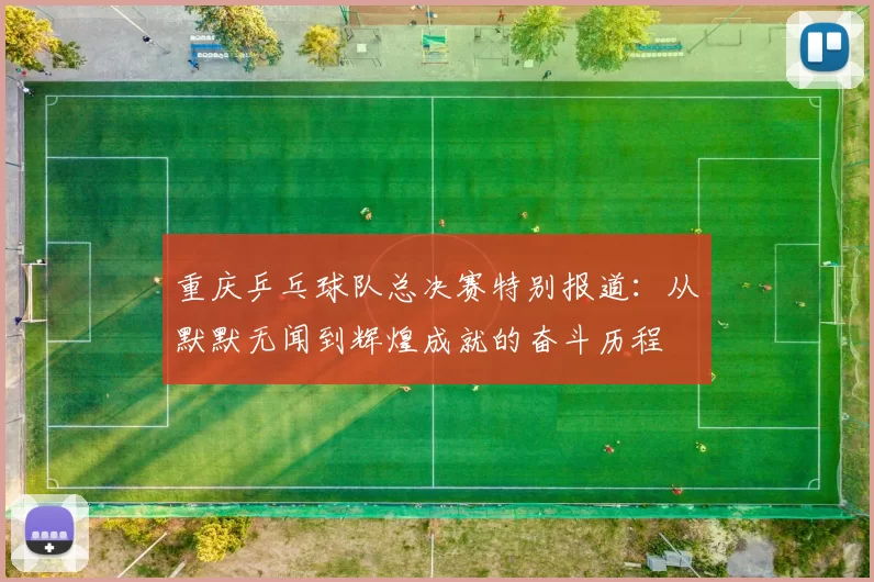重庆乒乓球队总决赛特别报道：从默默无闻到辉煌成就的奋斗历程