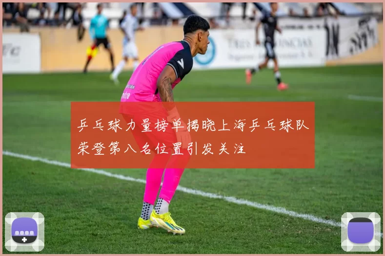 乒乓球力量榜单揭晓上海乒乓球队荣登第八名位置引发关注